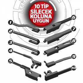 Vette Plus 55 cm Aparatlı Silecek