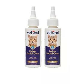 Veturel 2x100 ml Kedi Yüz Bakım Solüsyonu