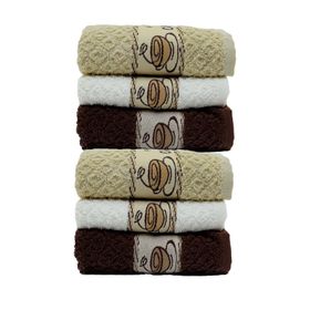 Vevien Home Coffee Towel 30x50 cm 6'lı Mutfak Havlu Seti