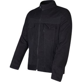 Vexo Denim Siyah Yazlık Motosiklet Montu