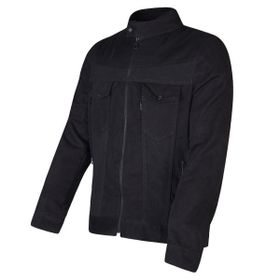 Vexo Denim Siyah Yazlık Motosiklet Montu