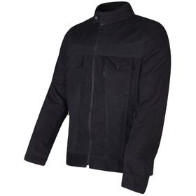 Vexo Denim Siyah Yazlık Motosiklet Montu