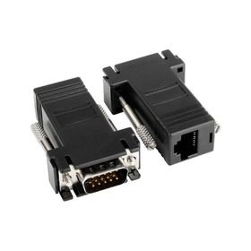 VGA Extender Rj45 To VGA 2 Adet Çevirici Adaptör