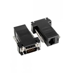 VGA Extender Rj45 To VGA 2 Adet Çevirici Adaptör