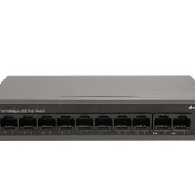 VGuard VG-SW1008P-60 8 Port 10/100 PoE + 2 Port FE Ethernet 60W PoE Yönetilemez Switch