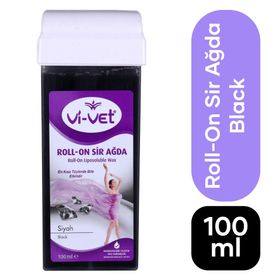 Vi-Vet 100 ml Roll-on Kartuş Sir Ağda Black- Siyah