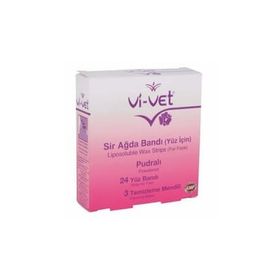 Vi-Vet 24'lü Yüz Pudralı Sir Ağda Bandı