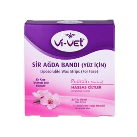 Vi-Vet 24'lü Yüz Pudralı Sir Ağda Bandı