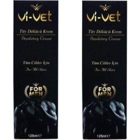 Vi-Vet 2x125 ml Erkek Tüy Dökücü Krem