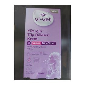 Vi-Vet 30 ml Yüz Tüy Dökücü Krem