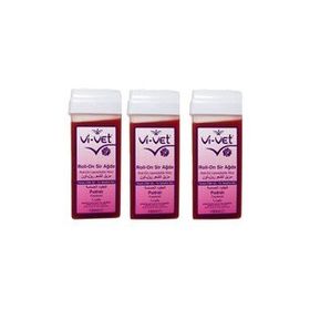 Vi-Vet 3x100 ml Kartuş Roll-On Pudralı Sir Ağda