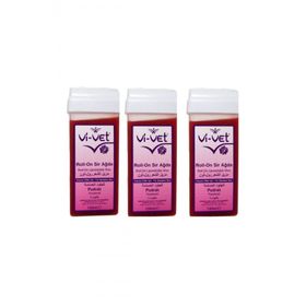 Vi-Vet 3x100 ml Kartuş Roll-On Pudralı Sir Ağda