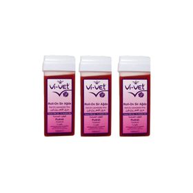 Vi-Vet 3x100 ml Kartuş Roll-On Pudralı Sir Ağda