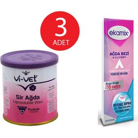 Vi-Vet 3x240 ml Pudralı Sir Ağda