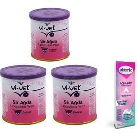 Vi-Vet 3x240 ml Pudralı Sir Ağda