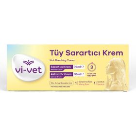 Vi-Vet 4 Adet 35 ml+70 ml Tüy Sarartıcı Krem