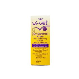 Vi-vet 75 ml Tüy Sarartıcı Bleacher Sarartıcı Krem + 35 ml Activatör Krem