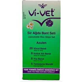 Vi-Vet Azulen Karışık Set 41 Adet Sir Ağda Bandı