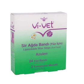 Vi-Vet Azulen Yüz İçin 24'lü Set Sir Ağda Bandı