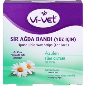 Vi-Vet Azulen Yüz İçin 24'lü Set Sir Ağda Bandı