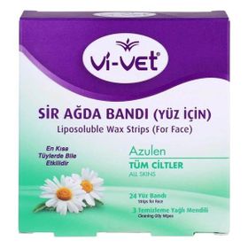 Vi-Vet Azulen Yüz İçin 24'lü Set Sir Ağda Bandı