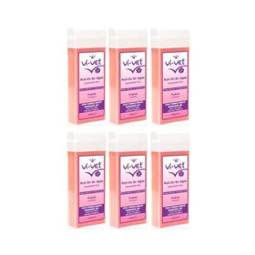 Vi-Vet Kartuş Roll-On Pudralı 6x100 ml Sir Ağda