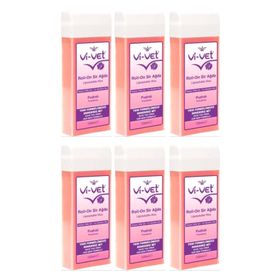 Vi-Vet Kartuş Roll-On Pudralı 6x100 ml Sir Ağda