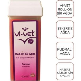 Vi-Vet Kartuş Roll-On Pudralı Sir Ağda