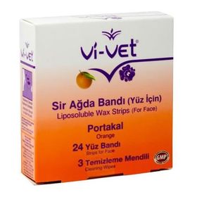 Vi-Vet Portakallı Yüz Sir Ağda Bantı
