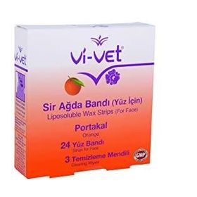 Vi-Vet Portakallı Yüz Sir Ağda Bantı