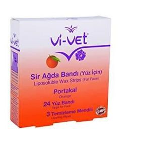 Vi-Vet Portakallı Yüz Sir Ağda Bantı