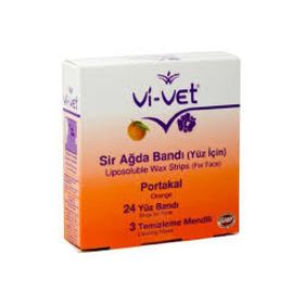 Vi-Vet Portakallı Yüz Sir Ağda Bantı