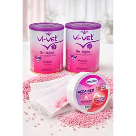 Vi-Vet Pudralı 2x800 ml Sir Ağda