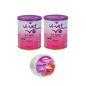 Vi-Vet Pudralı 2x800 ml Sir Ağda