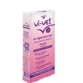 Vi-Vet Pudralı Yüz İçin Sir Ağda Bandı Seti