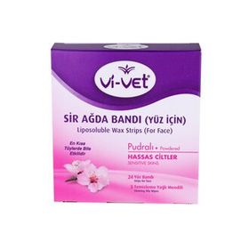 Vi-vet Purdalı Yüz İçin 24'lü Sir Ağda Bandı