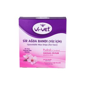 Vi-vet Purdalı Yüz İçin 24'lü Sir Ağda Bandı