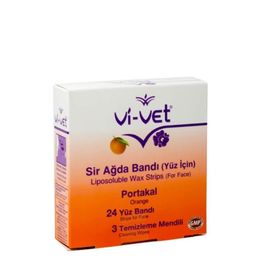 Vi-Vet Yüz İçin Portakallı Sir Ağda Bandı