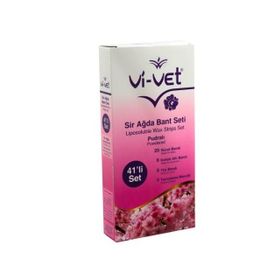 Vi-Vet Yüz İçin Sir Ağda Bandı Pudralı