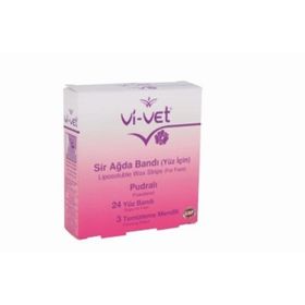 Vi-Vet Yüz İçin Sir Ağda Bandı Pudralı