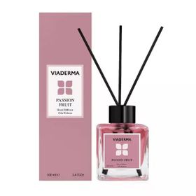 Viaderma 100 ml Kare Şişe Çarkıfelek Esansı Bambu Çubuklu Oda Kokusu