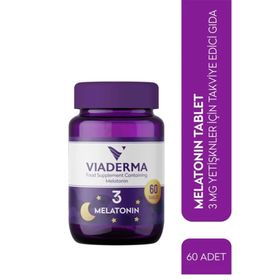 Viaderma Melatonin 3 mg 60 Tablet