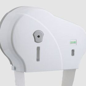 Vialli DMJ1 Beyaz Double Mini Jumbo Tuvalet Kağıdı Dispenseri