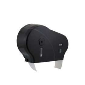 Vialli DMJ1B siyah double mini jumbo tuvalet kağıdı dispenseri