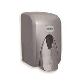 Vialli Hazneli 500 ml Krom Sıvı Sabun Dispenseri