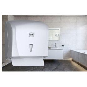 Vialli K20M 200 Kağıt Gri Banyo Mutfak Lavabo Pratik Z Katlı Kağıt Havlu Dispenseri