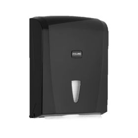 Vialli K21B 400 Kağıt Siyah Banyo Mutfak Lavabo Pratik Z Katlı Kağıt Havlu Dispenseri
