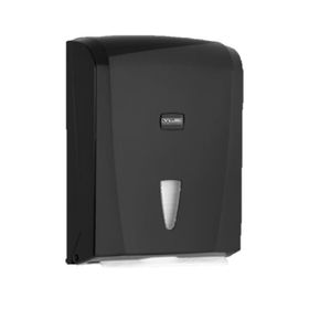 Vialli K21B 400 Kağıt Siyah Banyo Mutfak Lavabo Pratik Z Katlı Kağıt Havlu Dispenseri
