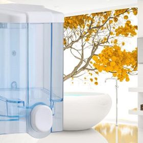 Vialli S4T Şeffaf 1000ml Sıvı Sabun Dispenseri