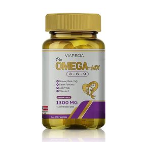 Viapecia Pro Omega 3-6-9 Mix 200 Kapsül Balık Yağı